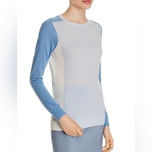 Hugo Boss Fara Colorblock Wool Sweater | Size M (NWT)